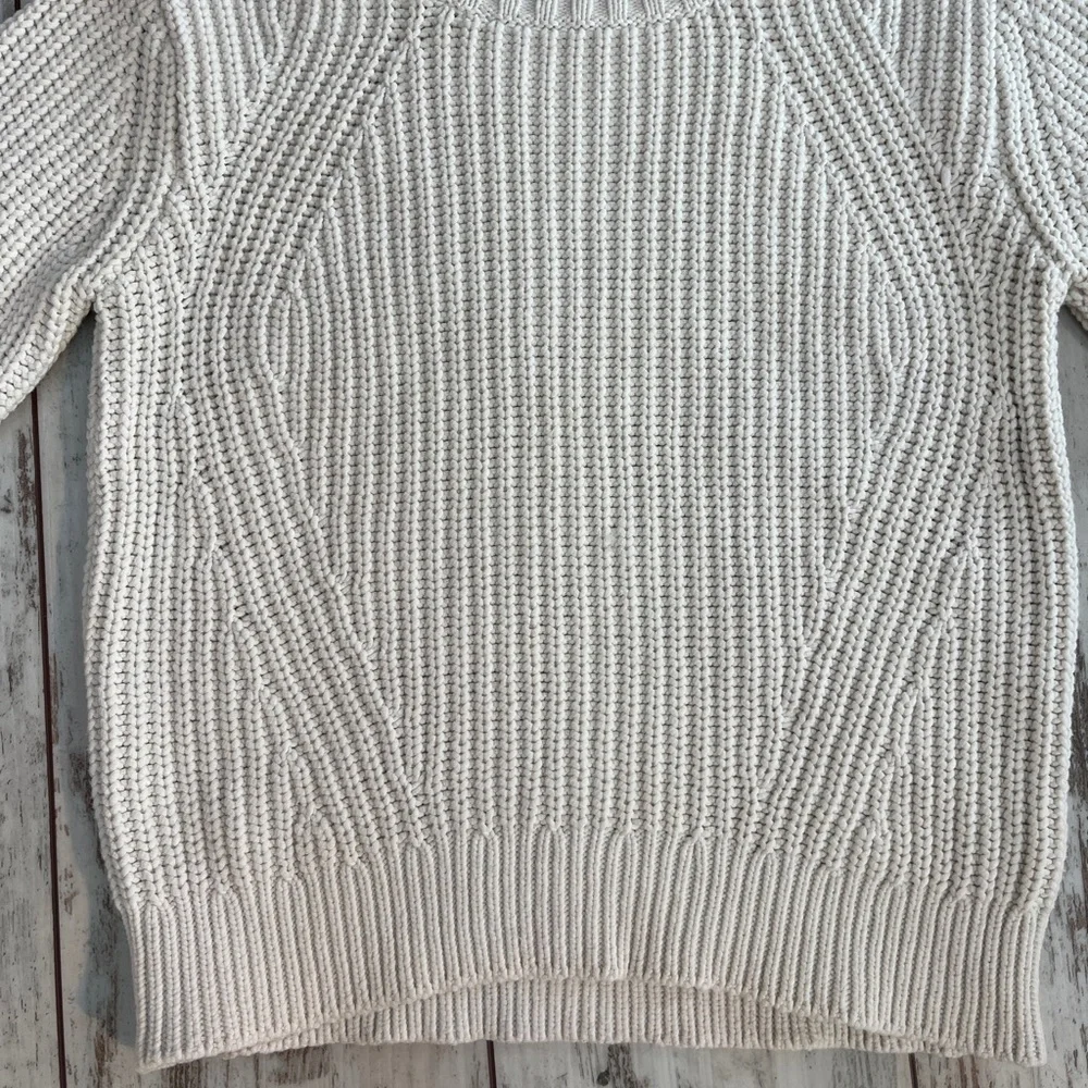Everlane Textured Cotton Crewneck Sweater - Size XS - Picture 7 of 16